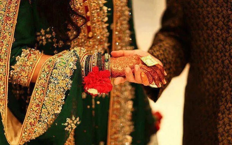 bride and groom