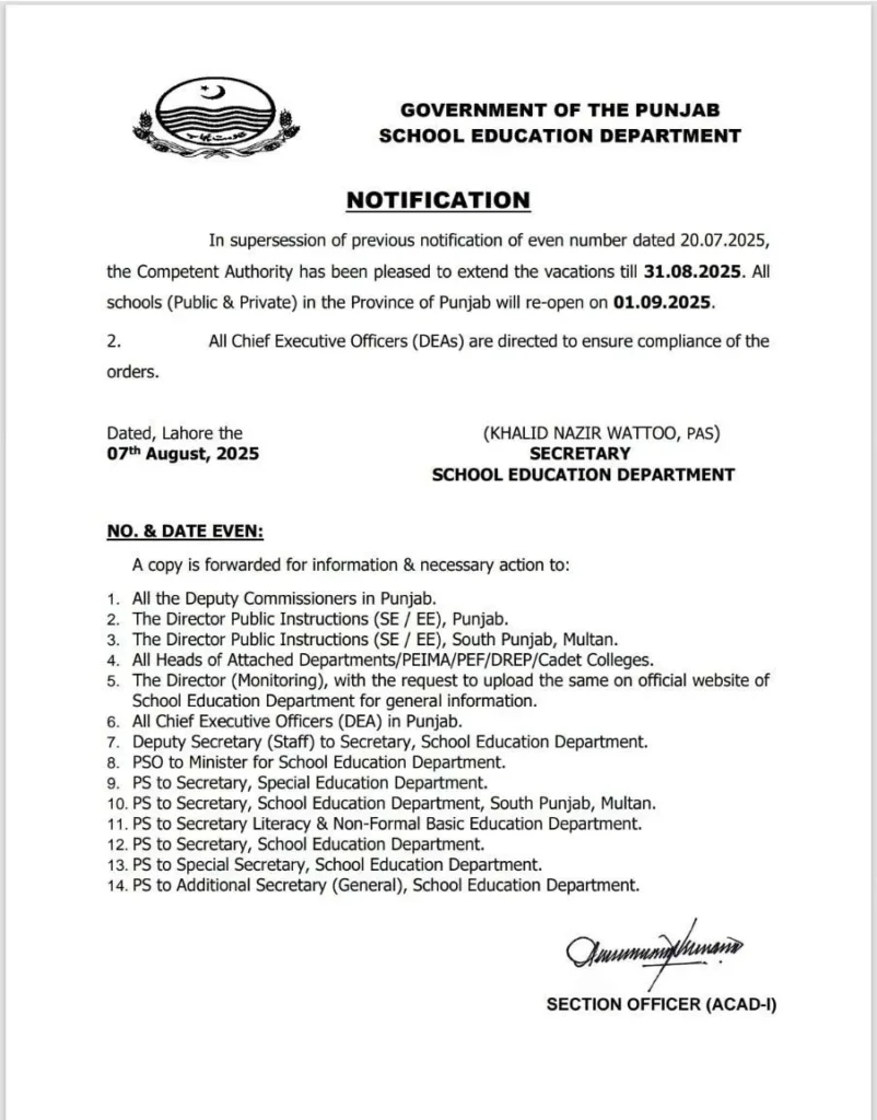 notification 8